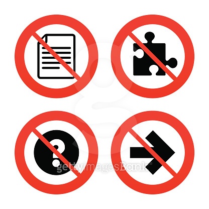 Question mark and puzzle signs. File, arrow (475038948) - 게티이미지뱅크