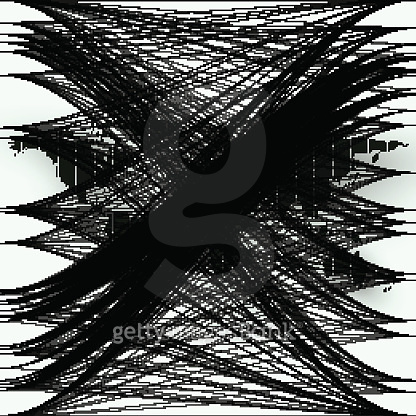 Black color dotted world map with abstract waves and lines (636732338 ...