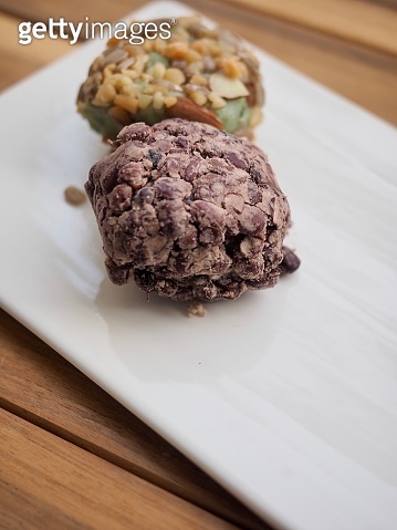 Korean traditional food Jeju omegI rice cake (939052254) - 게티이미지뱅크