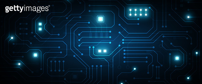 hi-tech digital data connection system (1226688393) - 게티이미지뱅크