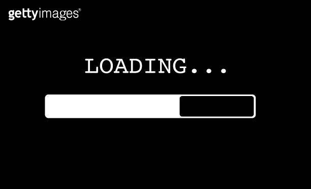 Loading progress bar. Black scale (1273365308) 일러스트, 무료 일러스트, 아이콘, 무료 ...