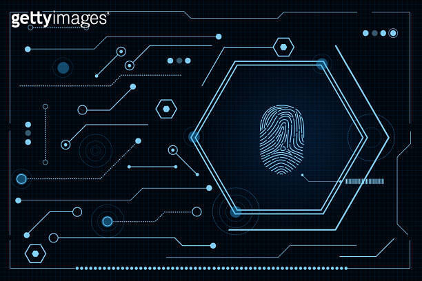 scan fingerprint, Cyber security and password control through ...