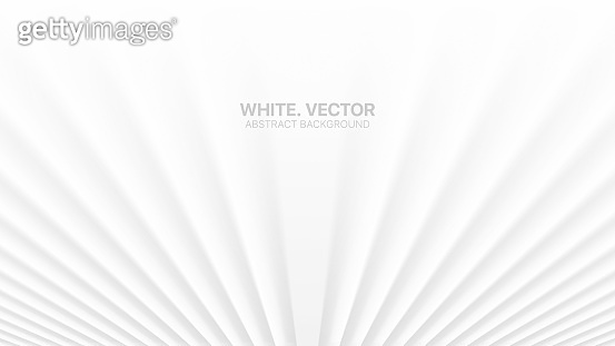 3D Vector Smooth Blurred Perspective Lines White Abstract Background ...