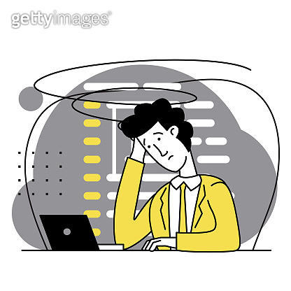 Concept of script coding, programming. A programming language ...