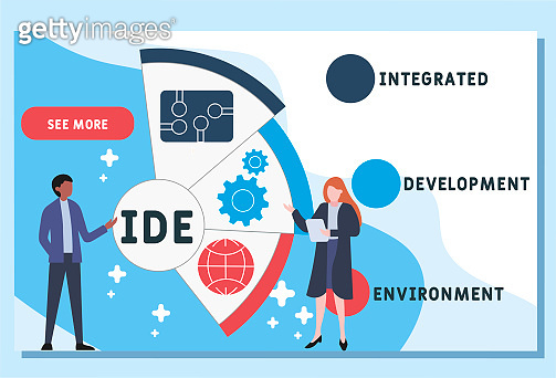 IDE - Integrated Development Environment acronym (1372732260) - 게티이미지뱅크