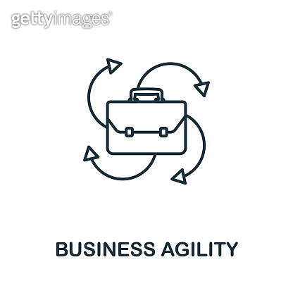 Business Agility Icon Line Style Element From Agile Collection Thin business-agility-icon-line-style-element-from-agile-collection-thin