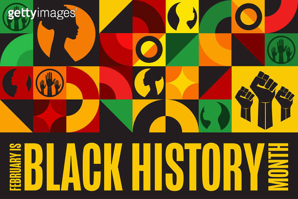 February is Black History Month. Holiday concept. Template for ...