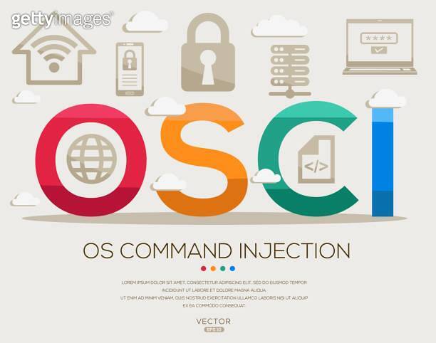 OSCI _ OS Command Injection (1730111163) 일러스트, 무료 일러스트 - 게티이미지뱅크
