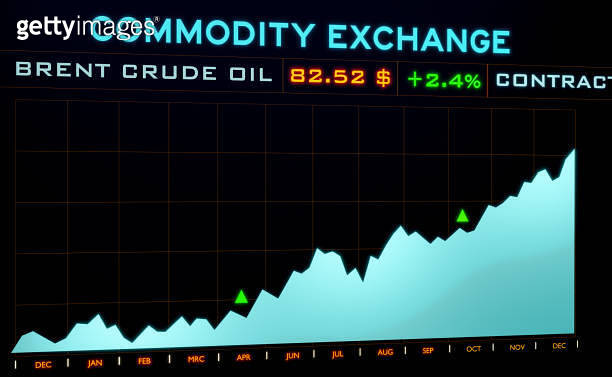 Brent Crude oil price moving up. (1481698043) - 게티이미지뱅크