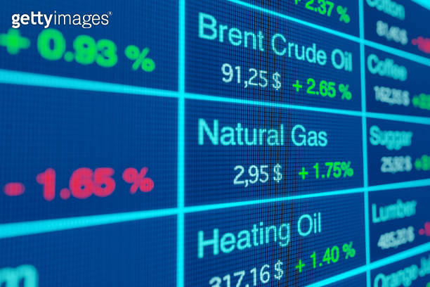 Brent crude oil, natural gas and heating oil price moving up ...