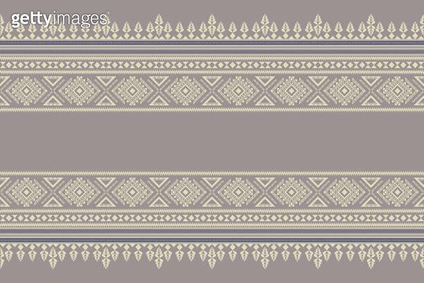 Vertical ikat geometric traditional style,seamless pattern and line ...
