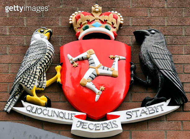 coat-of-arms-of-the-isle-of-man-on-a-government-building-three-legs