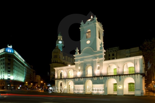 Cabildo, old colonial building Buenos Aires, Argentina. 이미지 (104677058