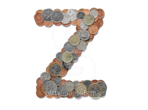 Letter Z in British Coins 이미지 (160476694) - 게티이미지뱅크