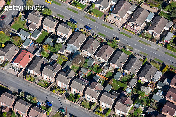 Aerial Housing 게티이미지뱅크