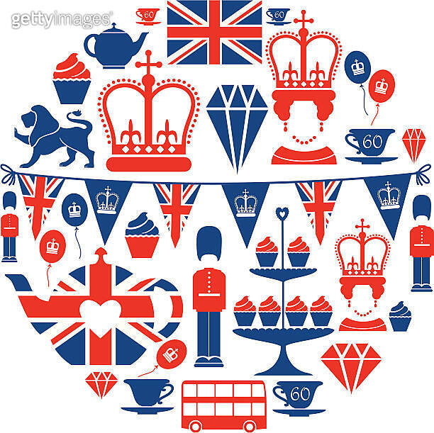 British Jubilee Icon Set 이미지 (165802095) 게티이미지뱅크