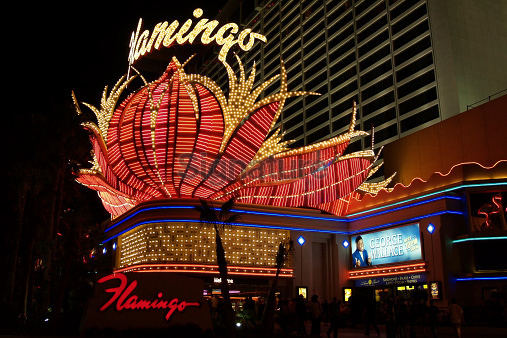 Flamingo hotel and casino 이미지 (458607519) - 게티이미지뱅크