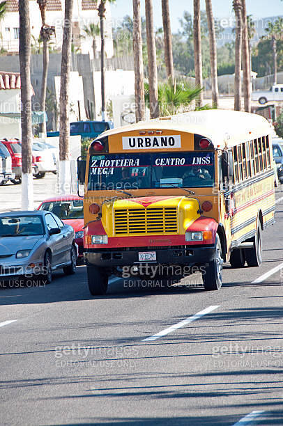 Public Bus in Baja California Sur 이미지 (458540211) - 게티이미지뱅크