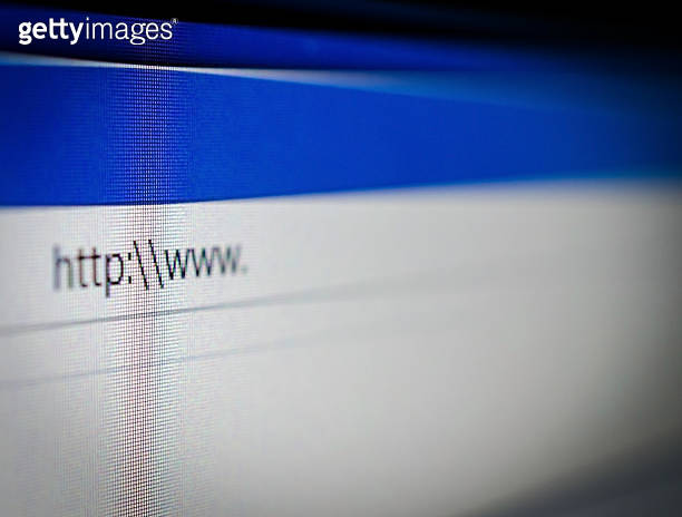 Address Bar of Web Browser (180342318) - 게티이미지뱅크