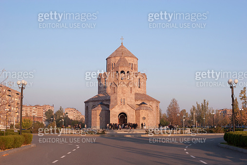 The Holy Trinity Church, Yerevan 이미지 (522473167) 게티이미지뱅크