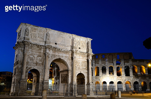 Arc of Constantine, Rome 이미지 (471756825) - 게티이미지뱅크
