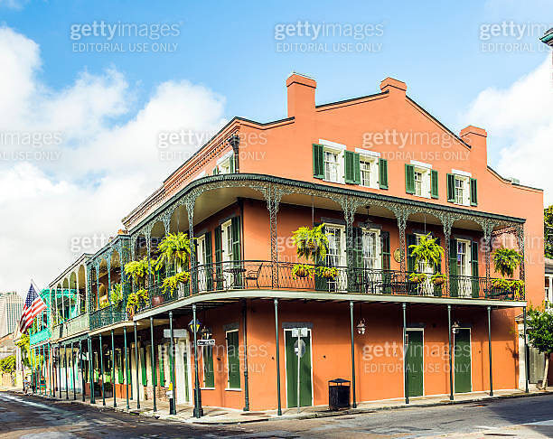 historic building in the French Quarter 이미지 (503193373) - 게티이미지뱅크