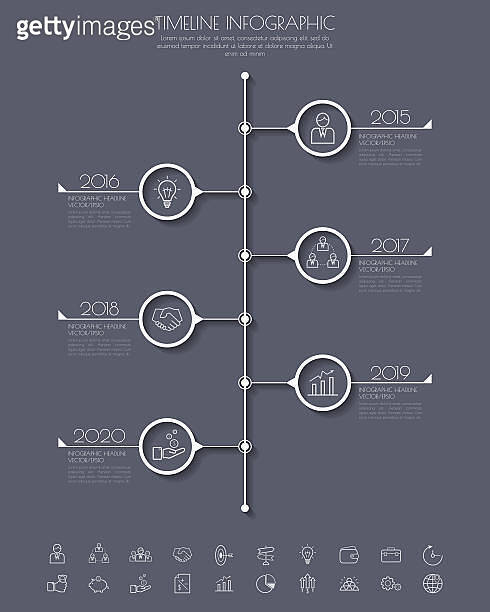 StepDesign clean number timeline template/graphic or website (486347164 ...