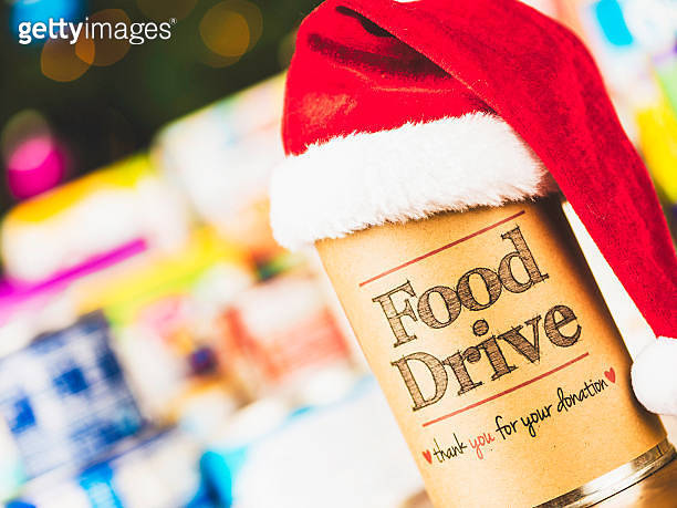 Holiday Food Drive Promotion Helping The Less Fortunate 