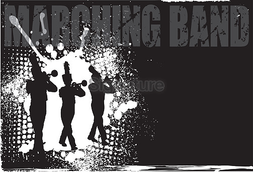 Marching Band Grunge Background 이미지 (502154755) - 게티이미지뱅크