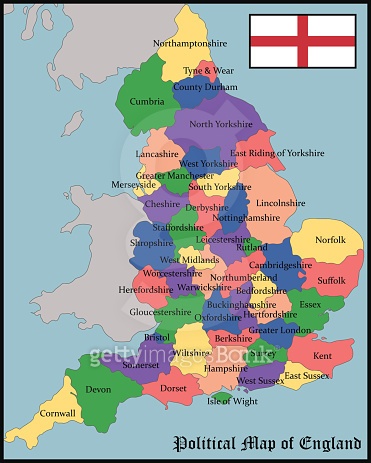 Political Map Of England 473835440 473835440 