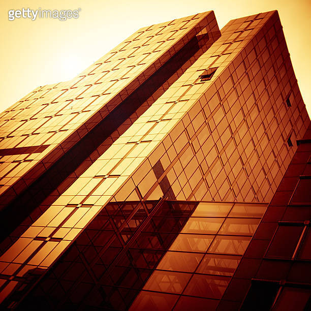 Gold glass Contemporary building architecture 이미지 (471305063) 게티이미지뱅크