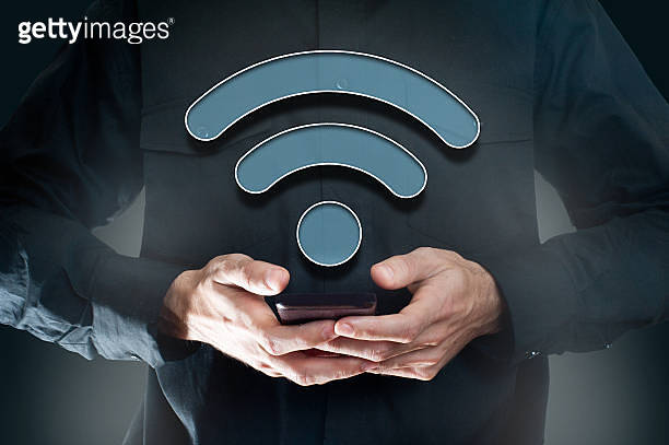 Wi - Fi cell phone (Click for more) 이미지 (506618430) - 게티이미지뱅크