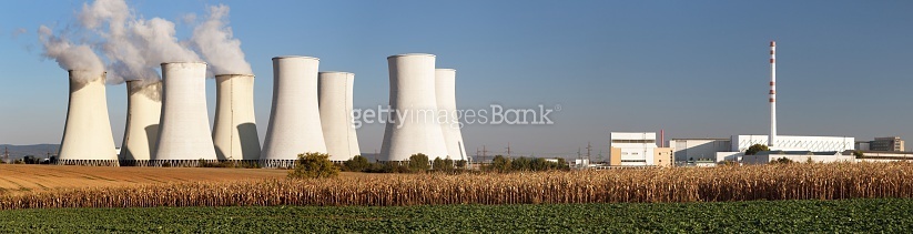 Nuclear power plant Jaslovske Bohunice Slovakia 이미지 (513295332) 게티이미지뱅크
