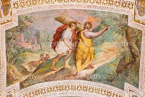 Rome - The Abraham and Isaac Going to the Sacrifice 이미지 (599241446 ...