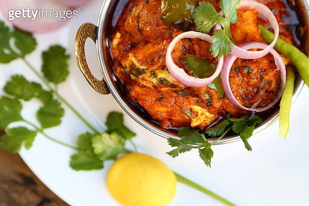 Butter chicken curry or Indian style cottage cheese curry 이미지 ...
