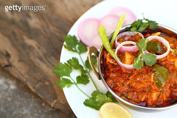 Butter chicken curry or Indian style cottage cheese curry 이미지 ...