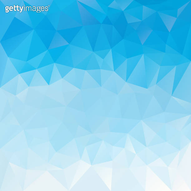 vector polygon background with a triangle pattern in sky blue color 이미지 ...