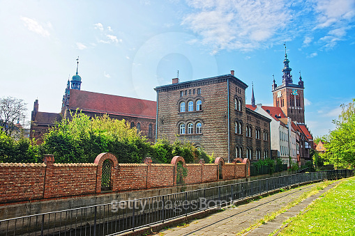 Saint Catherine Church in Gdansk 이미지 (667319646) 게티이미지뱅크