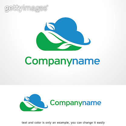Nature Cloud Symbol Template Design Vector, Emblem, Design Concept ...