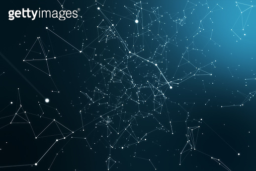 Rotary Backgroundpowerpoint Modern technological rotary background with connections and nodes 3d ...