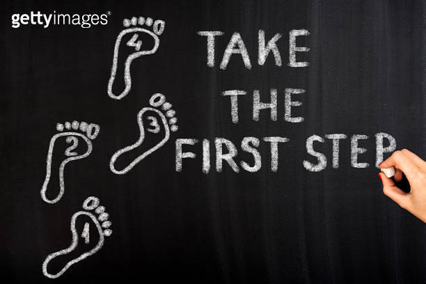 Take the first step 이미지 (860783272) - 게티이미지뱅크