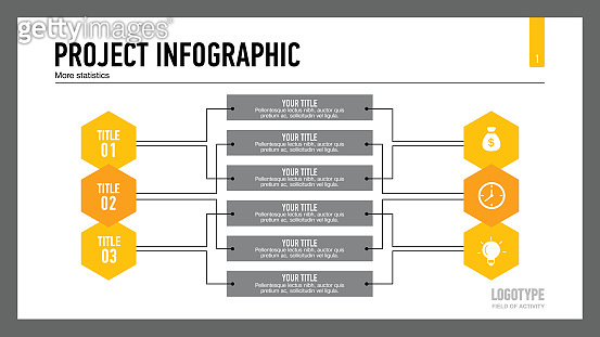 Three Points Scheme Slide Template 이미지 (814999194) - 게티이미지뱅크