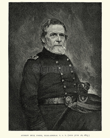 Rear Admiral Andrew Hull Foote 이미지 (815104280) 게티이미지뱅크
