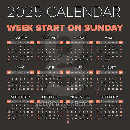 Simple 2025 year calendar (658065672) - ๊ฒํฐ์ด๋ฏธ์ง๋ฑ
ํฌ