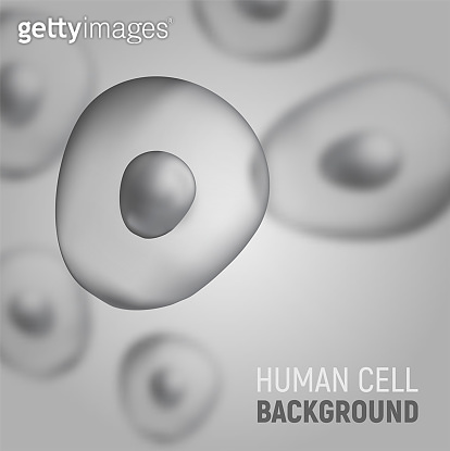 Abstract blured background with human cells. Vector illustration ...