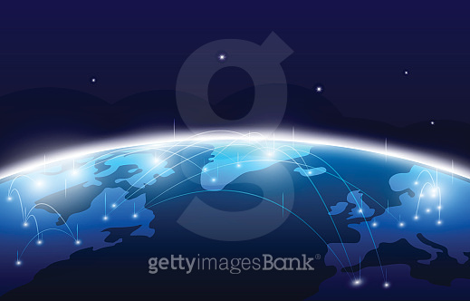 abstract world map digital texture pattern technology innovation ...