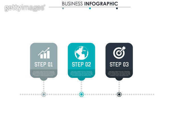 Business data. Process chart. Abstract elements of graph, diagram with ...