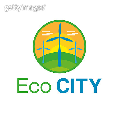 Eco city logo 이미지 (953233212) - 게티이미지뱅크