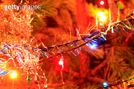 Christmas tree decoration on the Christmas tree