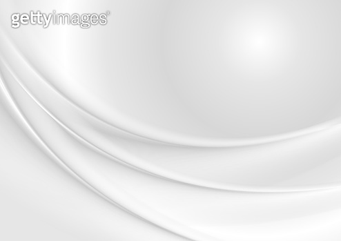 Light grey and white smooth elegant waves background 이미지 (917723004 ...
